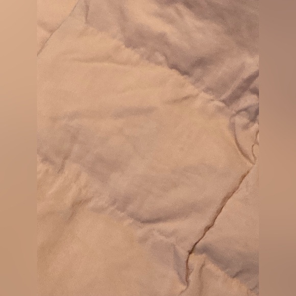 COS FLWRDWN eco puffer long down coat pink hood maxi midi trench Med Large - Picture 16 of 16